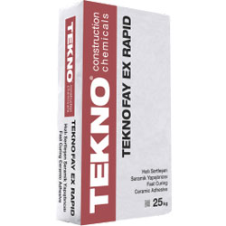 Teknofay Ex Rapid Hızlı Sertleşen Seramik Yapıştırıcı